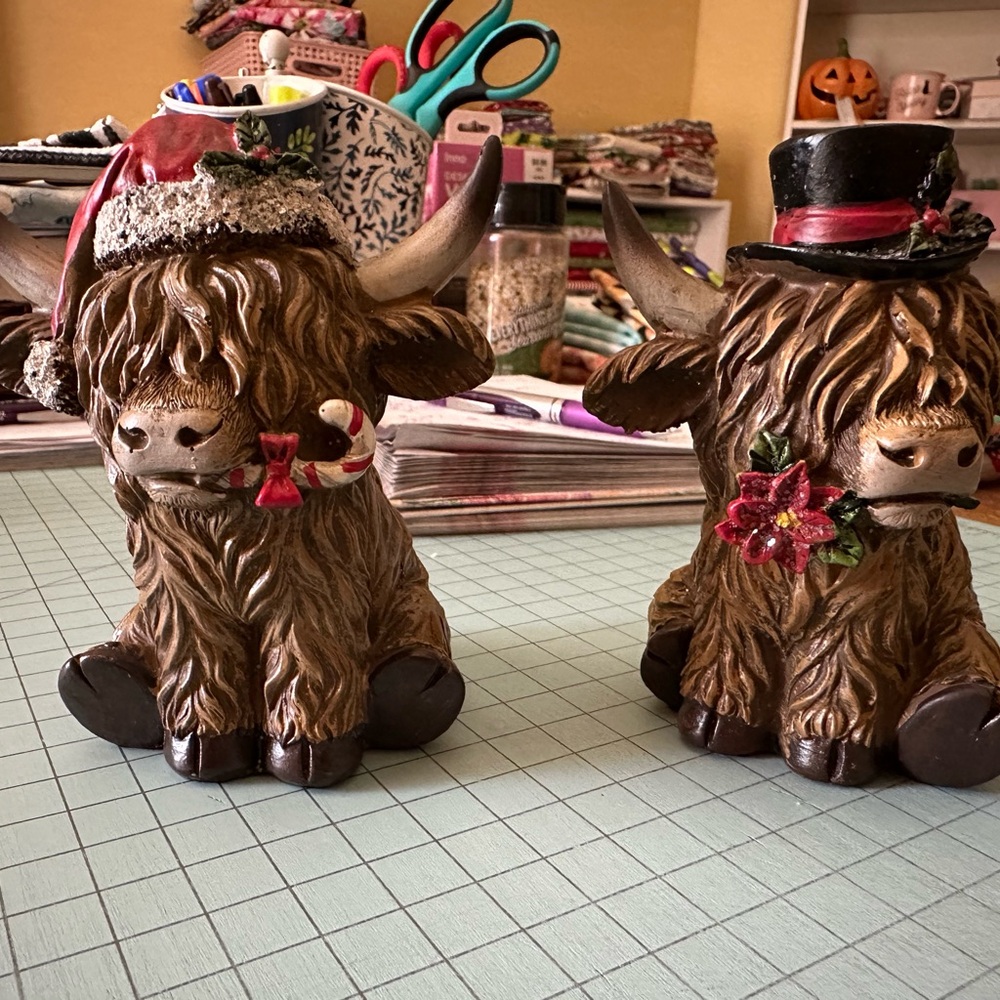 Viral Holiday Highland Cows
